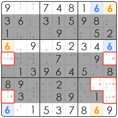 sudoku swordfish examples